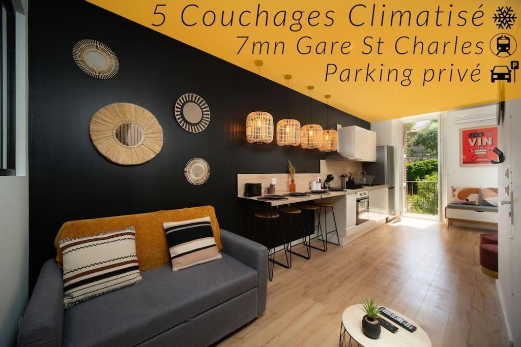 Apartment Air Conditioning Balcony 5 Couchages Marseille Ngoại thất bức ảnh
